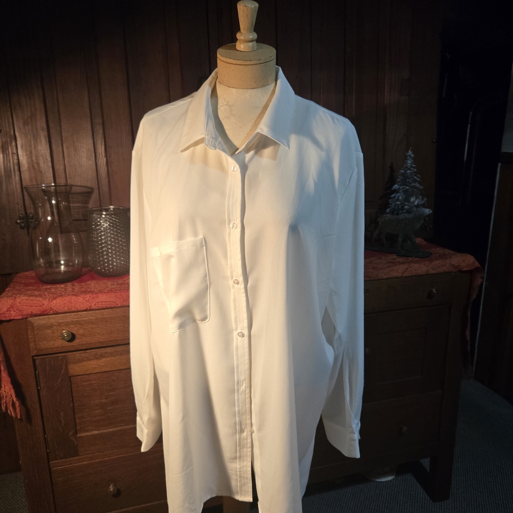 Elegant Cream Blouse
